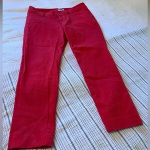 Red Merona Modern Fit Pants